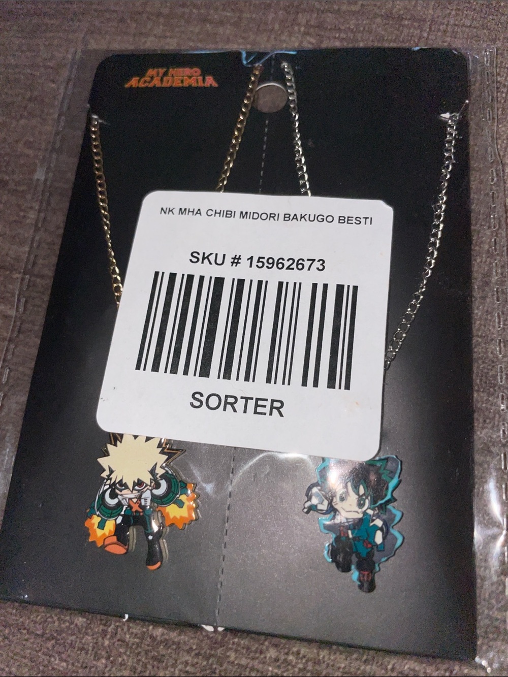 My Hero Academia necklace